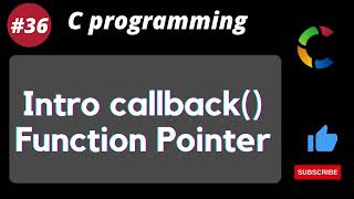 Function Pointers in C Explained Simply | Callbacks Made Easy!”