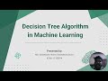 Decision Tree Algorithm Explained | Entropy & Information Gain | Machine Learning Tutorial