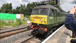 A GBRf Tug and a Shed at Newcastle Station and a Castle and a West Country at York on 06/07/24 - V1