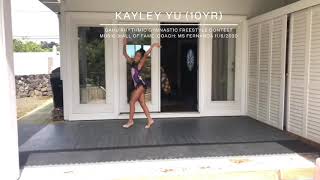 Oahu Rhythmic Kayley Yu