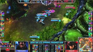 CST vs TWZ G4 - LCS 2014 NA Spring Promo