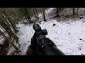 tracking my way into a buck vermont rifle season 2024