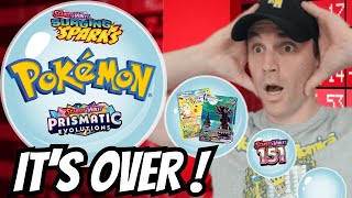 Pokemon Market News And THE BUBBLE POPPING!