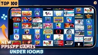 Top 100 New PSP Games Under 100MB in 2023
