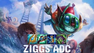 TRYING KOREAN BUILD FOR ZIGGS!! Teddy Teddy plays Ziggs ADC vs Kai'Sa | Season 14