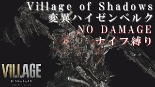 BIOHAZARD VILLAGE 最高難易度  VoS 変異ハイゼンベルク ナイフノーダメージ