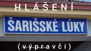 Hlášení - Šarišské Lúky [výpravčí]