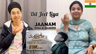 Indian Reaction | Jaanam Fida-e-Haideri | Mola Ali Manqabat |Basharat Baltistani vs Amjad Baltistani