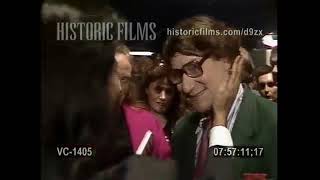 YVES SAINT LAURENT INTERVIEW AFTER FALL 1988 PARIS FASHION SHOW KISS KISS!