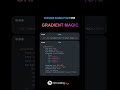✨ Gradient Animated Gradient Magic ⚡#shorts #coding #html #css