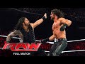 Full Match - Roman Reigns Vs. Seth Rollins: Raw, March 2, 2015