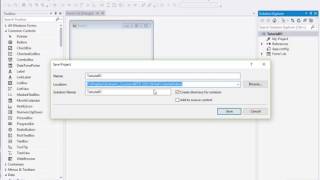 Visual Basic .Net Tutorial 1 - Projects and Solutions