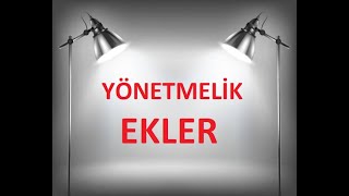 Uzlaştırma Yönetmeliği EK Belgeler(AÇIKLAMAYI OKUYUNUZ)