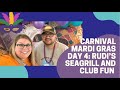 Carnival Mardi Gras Day 4: Rudi’s Seagrill and Club fun