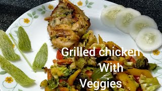 smj cookery vlogs / #grilled chicken chicken with veggies