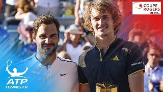 Alexander Zverev beats Roger Federer to win Montreal title | Coupe Rogers 2017 Final Highlights