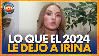 Irina Baeva hace un recuento de su año y revela cómo comenzará el año 2025 | Programa Hoy