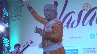 Performance By Zakir Hussain & Pt. Birju Maharaj At Vasantotsav 2017 | Ajivasan