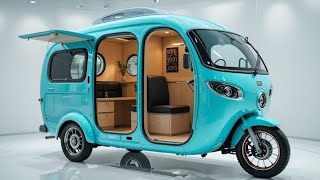 "THIS MINT BLUE TRIKE IS ABOUT TO CHANGE COMMUTING FOREVER!"