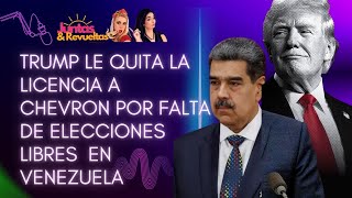 ⛽️🔥TRUMP da duro GOLPE a MADURO y quita LICENCIA de PETROLEO 💥⚡️