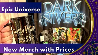 NEW Epic Universe Merchandise (with Prices) at Universal Orlando Stella Nova Resort - Dark Universe