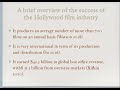 how do policies make hollywood film industry cluster successful