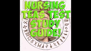 Nursing ATI TEAS Test Study Guide!