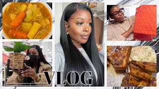 VLOG| HAPPY NEW YEAR! EXCITING SUBBIE MAIL TARGET DECOR UNDER $5| BRUNCH SOUP JOUMOU! SHOPPING TIME!