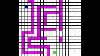 Path finder | Lee algorithm animation