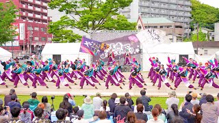 [4K] 山口大学よさこいやっさん‼　B審査　黒崎よさこい祭り 2022 2日目 メイン会場