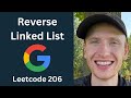 Reverse Linked List - Leetcode 206 - Linked Lists (Python)