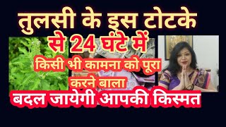 तुलसी के गमले में इसे चुपचाप रख देना तुलसी से इस अचूक उपाय से 24 घंटे में बदल जायेगी आपकी किस्मत।