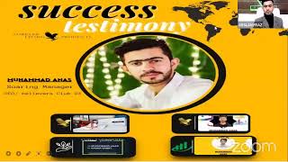 SUCCESS TESTIMONY [MUHAMMAD ANAS]