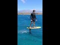 riding my hydrofoil downwind 🏝 shorts