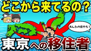 【驚愕の事実】東京一極集中に最も貢献している都道府県はここだ！【地理ふしぎ】