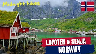 Lofoten & Senja | Norway | Midnight hikes | Arctic Circle
