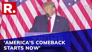 Former President Donald Trump makes mega announcement, formally enters 2024 polls race