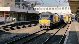 Electrics n' Diesels on the containers, with 86259 thrown in , Sat. 1st February 2025