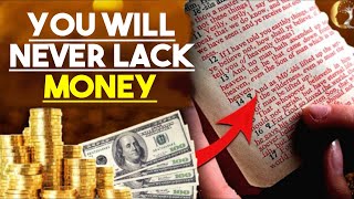 THE MOST POWERFUL VERSES OF THE BIBLE FOR MONEY! SAY THESE 7 VERSES; RECEIVE MONEY, IT WORKS!