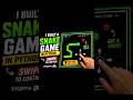🐍 I Built a Snake Game in Python using AI. 😱🔥Swipe to control 🎮#python #coding #pygame #snakegame