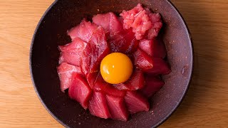 【原価】10000円のマグロ丼