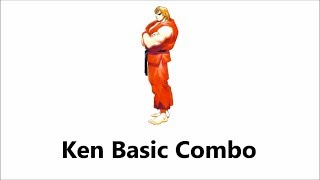 スパ２Ｘ（スト２）ケン　コンボ（連続技）【Super Street Fighter II TURBO Ken Basic Combo】