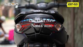 VARIASI NEW NMAX 2020! Ducktail +  Lampu Carbon Nemo