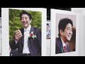 安倍晋三元首相の写真展開幕　菅義偉前首相「安倍さんの魅力引き出している」