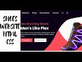 How to make a shoes website by html and css | Shoes Website | Source code