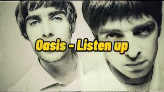 oasis - Listen up  // subtitulado en español