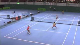 IZAWA Xmas Open 2005 TENNIS TOURNAMENT 準決勝 浅越・川床 VS 岡本・中村