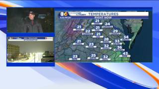 WATCH: Thundersleet during Zach's weather report