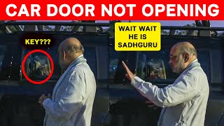 Amit Shah Left His Car For Sadhguru | But Then This Happened..