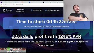 Cronos Farm %2 - %3.5 Daily Apr Yield Staker Crops Farmer Yield Fork - Earn Passive Income Online